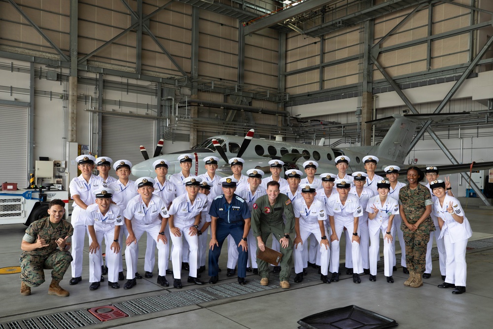 JMSDF Cadet Instillation Tour at MCAS Iwakuni
