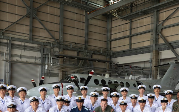 JMSDF Cadet Instillation Tour at MCAS Iwakuni