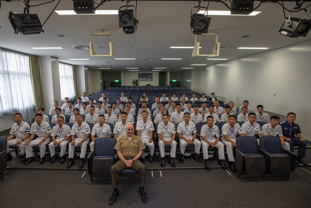 JMSDF Cadet Instillation Tour at MCAS Iwakuni