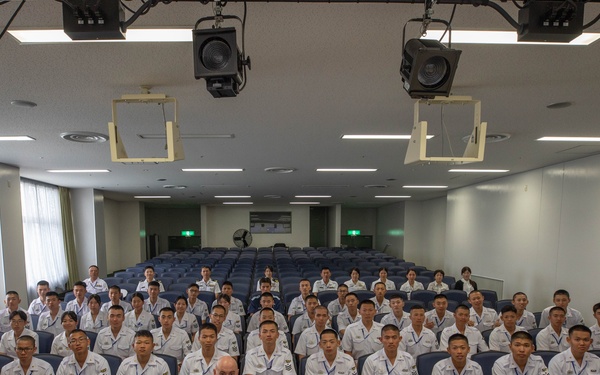 JMSDF Cadet Instillation Tour at MCAS Iwakuni