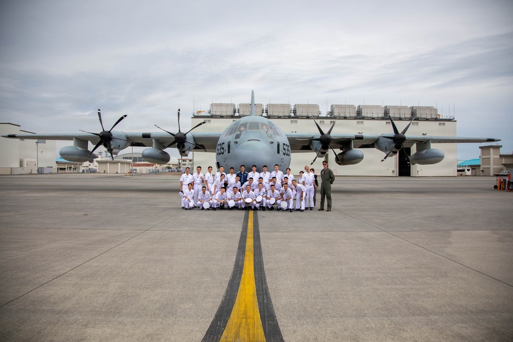JMSDF Cadet Installation Tour at MCAS Iwakuni