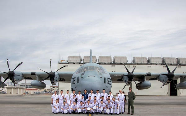JMSDF Cadet Installation Tour at MCAS Iwakuni