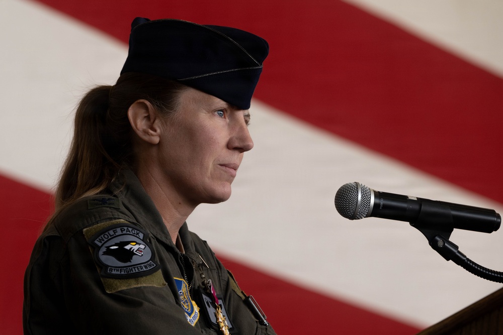 Col. John DeLion assumes command of 8th FW