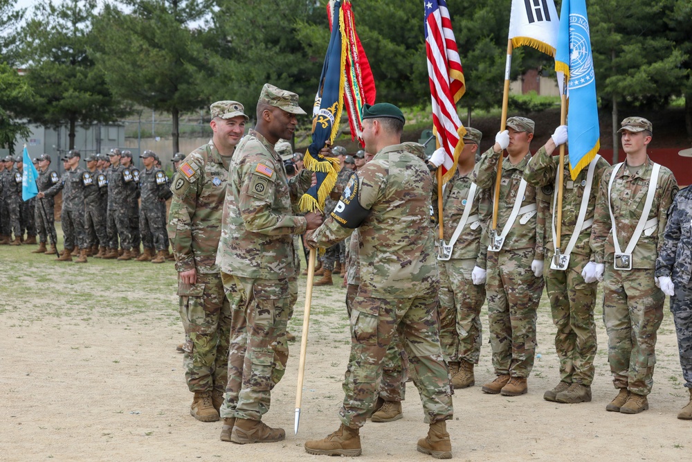 United Nations Command Security Battalian Change of Command 2026