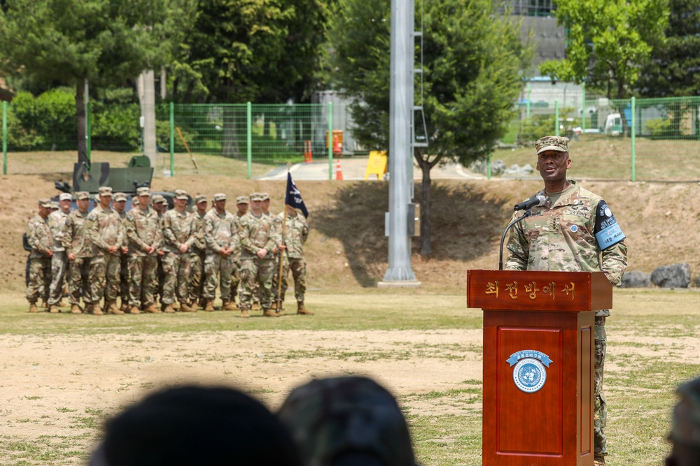 United Nations Command Security Battalian Change of Command 2026