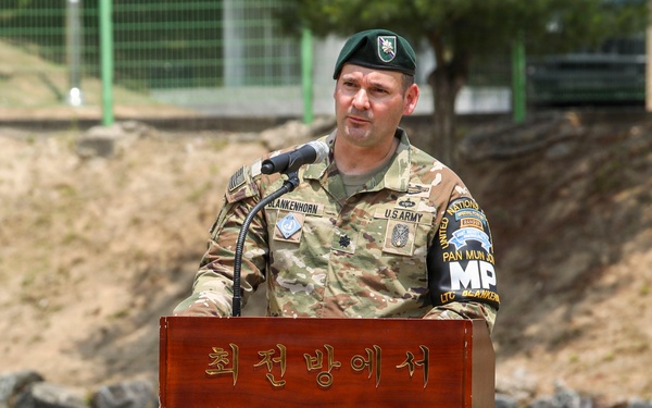 United Nations Command Security Battalian Change of Command 2026