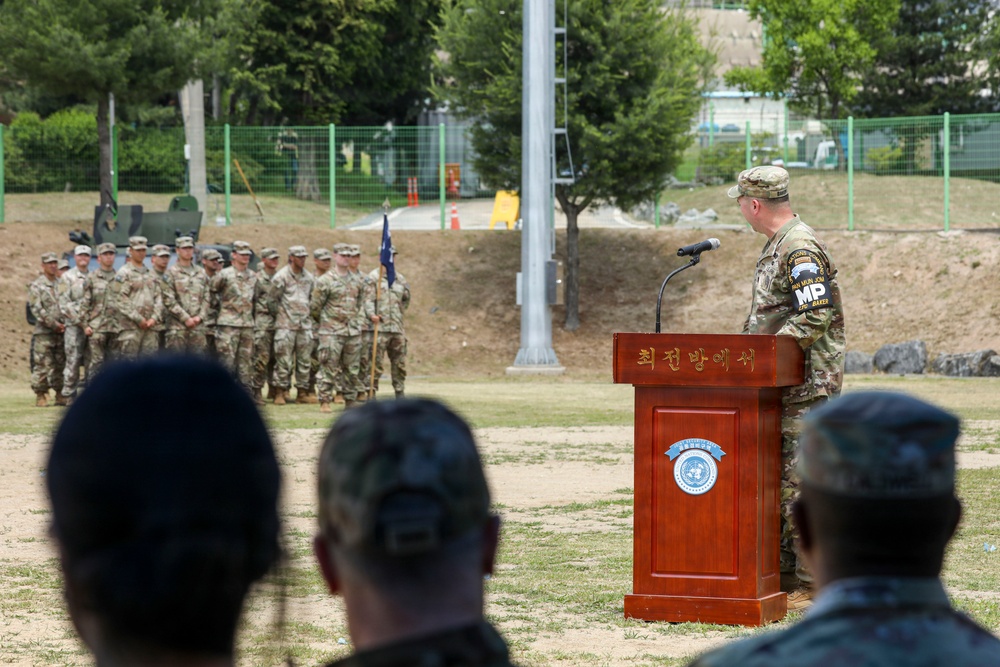 United Nations Command Security Battalian Change of Command 2026