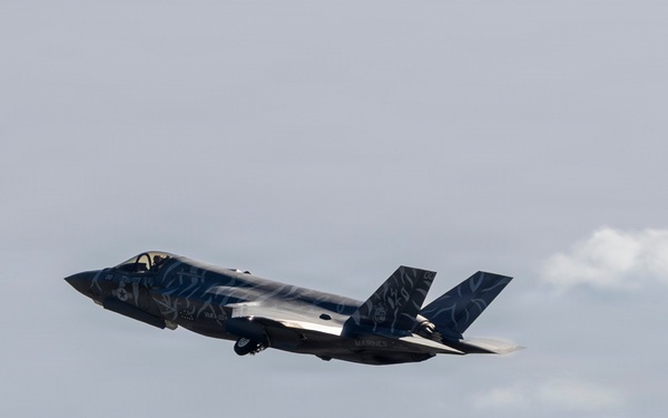 U.S. Marines with VMFA-224 conduct flight operations during Ramstein Flag in Finland