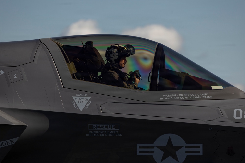 U.S. Marines with VMFA-224 conduct flight operations during Ramstein Flag in Finland