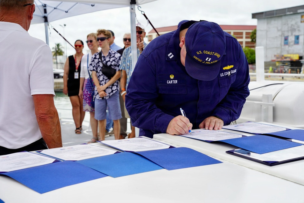 U.S. Coast Guard accepts delivery of 63rd Fast Response Cutter named for 9/11 hero