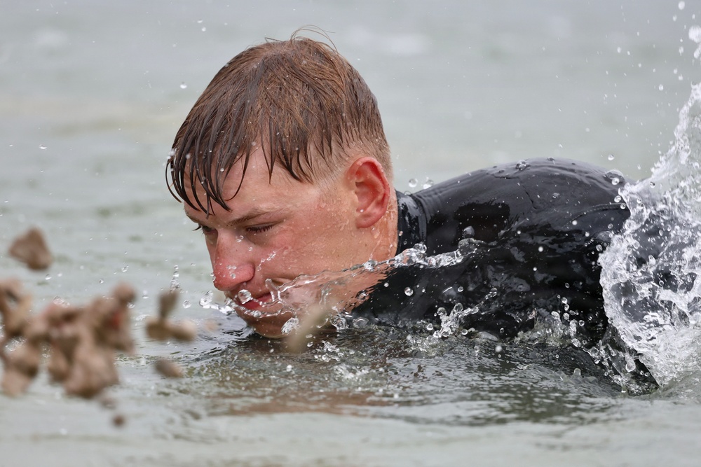 Seabee Divers Grade Boat Ramp During BALTOPS 2026