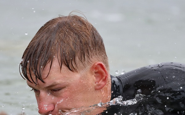 Seabee Divers Grade Boat Ramp During BALTOPS 2026