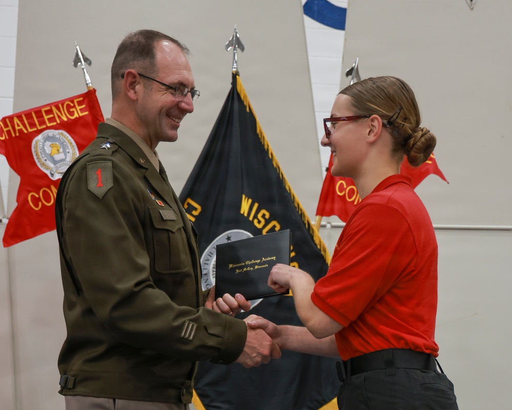 Class 56 graduates from Wisconsin Challenge Academy