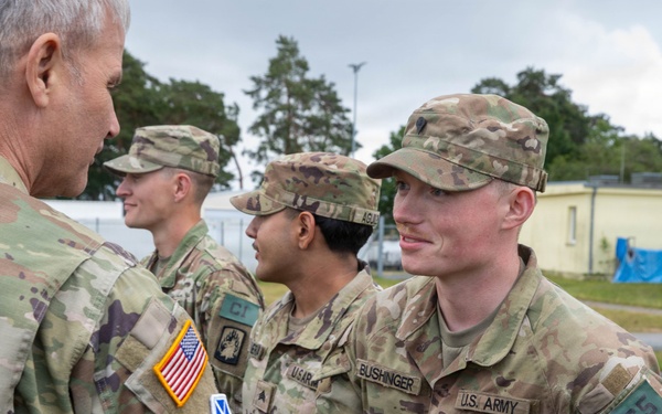 V Corps’ Best Squad Competition Awards
