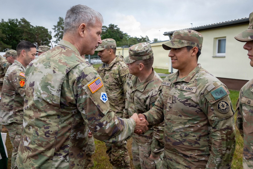 V Corps’ Best Squad Competition Awards