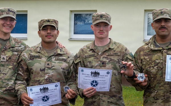 V Corps’ Best Squad Competition Awards