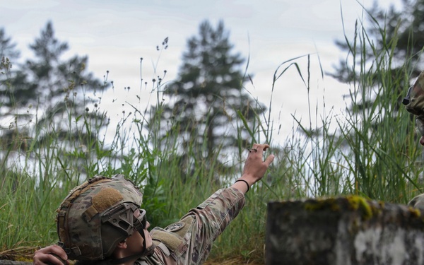 1st Squadron, 2d Cavalry sharpens readiness at grenade range