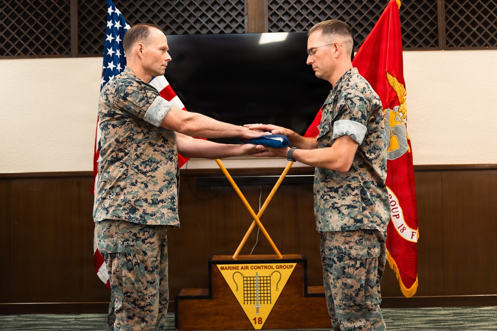 MACG-18 hosts retirement ceremony for Lt. Col. VerPlanck