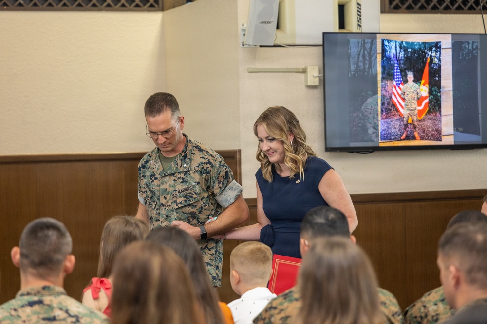 MACG-18 hosts retirement ceremony for Lt. Col. VerPlanck