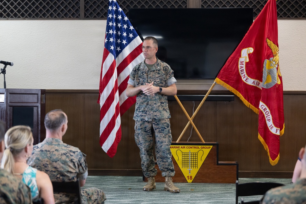 MACG-18 hosts retirement ceremony for Lt. Col. VerPlanck