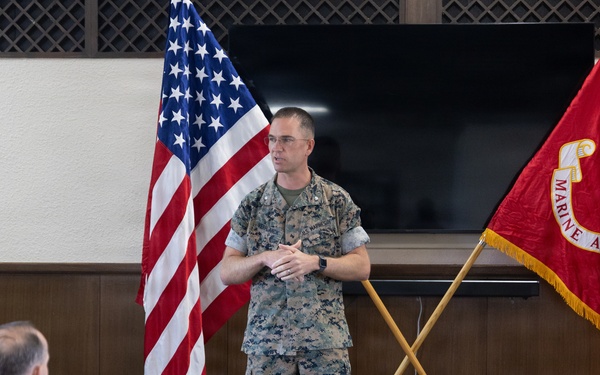 MACG-18 hosts retirement ceremony for Lt. Col. VerPlanck