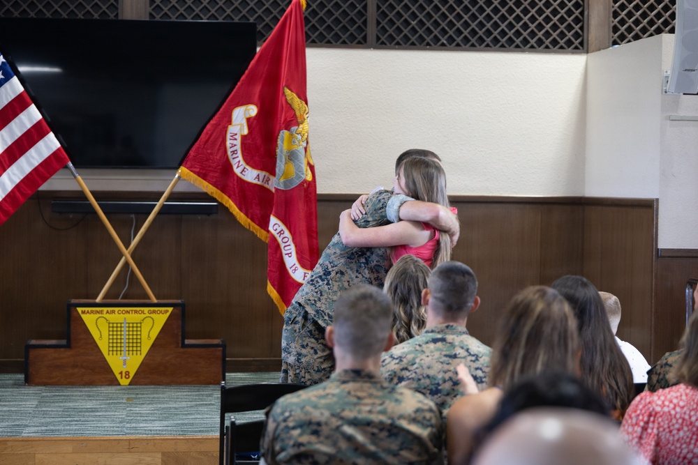 MACG-18 hosts retirement ceremony for Lt. Col. VerPlanck