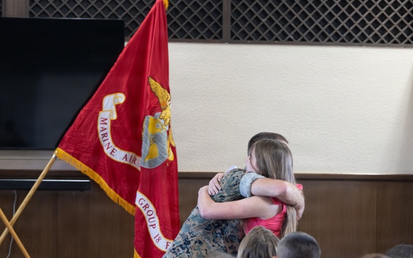 MACG-18 hosts retirement ceremony for Lt. Col. VerPlanck