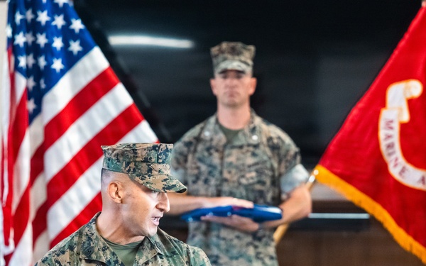 MACG-18 hosts retirement ceremony for Lt. Col. VerPlanck