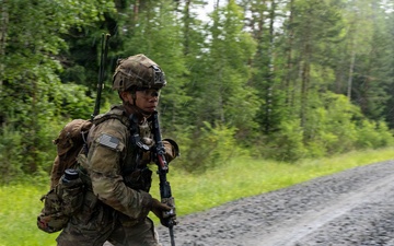 Apache Company, 1-4 Infantry - Blank fire range in GTA
