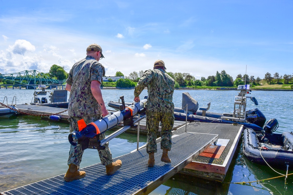 Unmanned Undersea Vehicle Group (UUVGRU) 1 conducts UUV operations during BALTOPS 2026