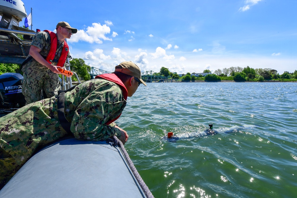 Unmanned Undersea Vehicle Group (UUVGRU) 1 conducts UUV operations during BALTOPS 2026