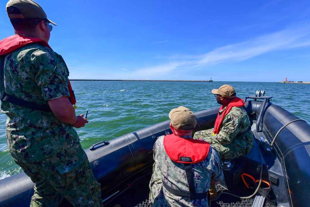 Unmanned Undersea Vehicle Group (UUVGRU) 1 conducts UUV operations during BALTOPS 2026