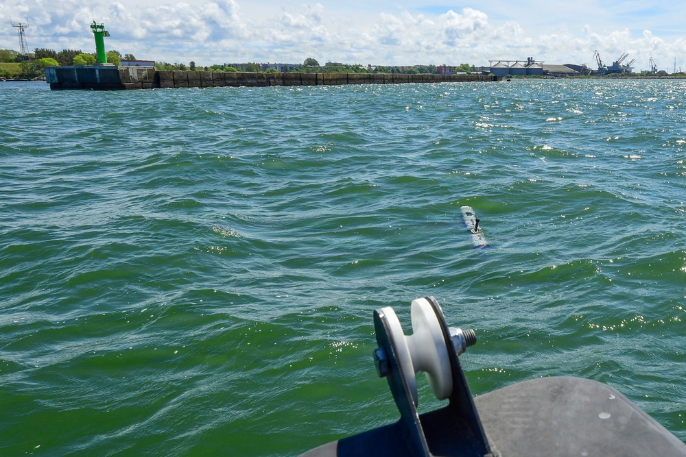 Unmanned Undersea Vehicle Group (UUVGRU) 1 conducts UUV operations during BALTOPS 2026