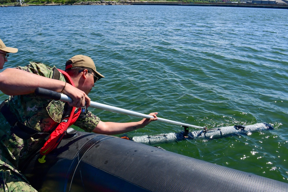 Unmanned Undersea Vehicle Group (UUVGRU) 1 conducts UUV operations during BALTOPS 2026