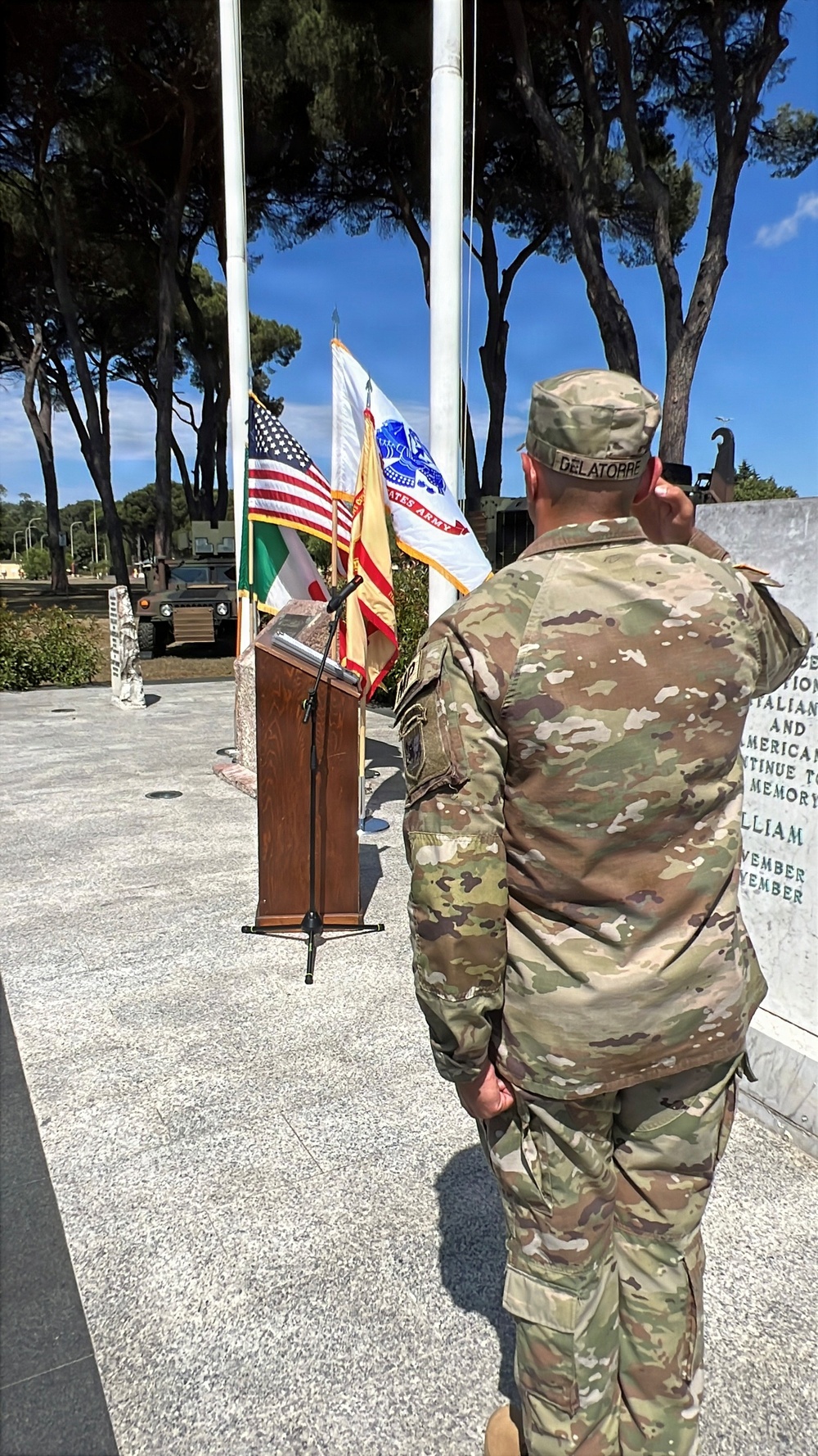 Camp Darby Marks Army Birthday by Remembering WWII Heroes