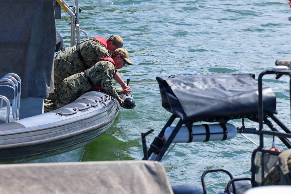 Unmanned Undersea Vehicle Group (UUVGRU) 1 conducts UUV operations during BALTOPS 2026