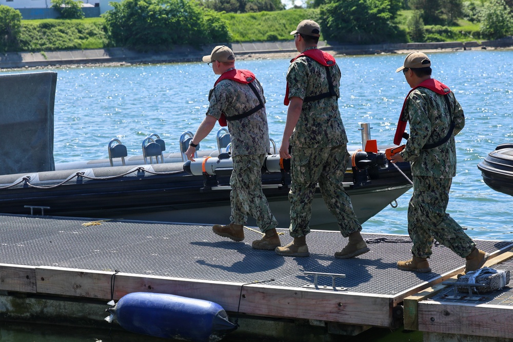 Unmanned Undersea Vehicle Group (UUVGRU) 1 conducts UUV operations during BALTOPS 2026