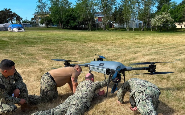 FDPMU Tests Drone Sample Transport During BALTOPS 2026