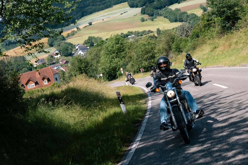 Building better riders, 86th AW hosts annual safety motorcycle mentorship ride