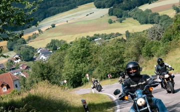 Building better riders, 86th AW hosts annual safety motorcycle mentorship ride