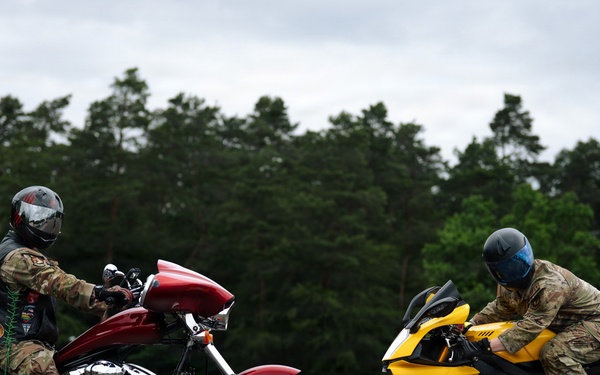 Building better riders, 86th AW hosts annual safety motorcycle mentorship ride