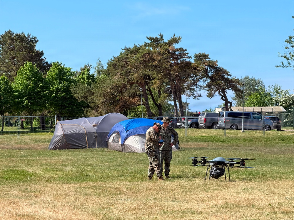 FDPMU Tests Drone Sample Transport During BALTOPS 2026