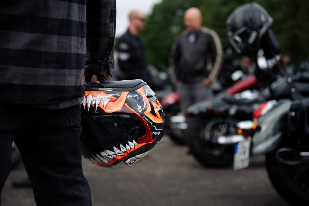 Building better riders, 86th AW hosts annual safety motorcycle mentorship ride