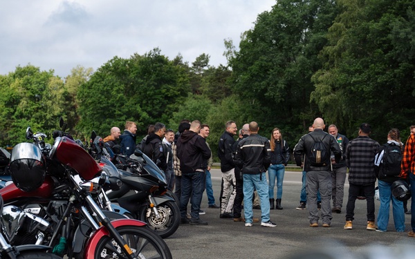 Building better riders, 86th AW hosts annual safety motorcycle mentorship ride