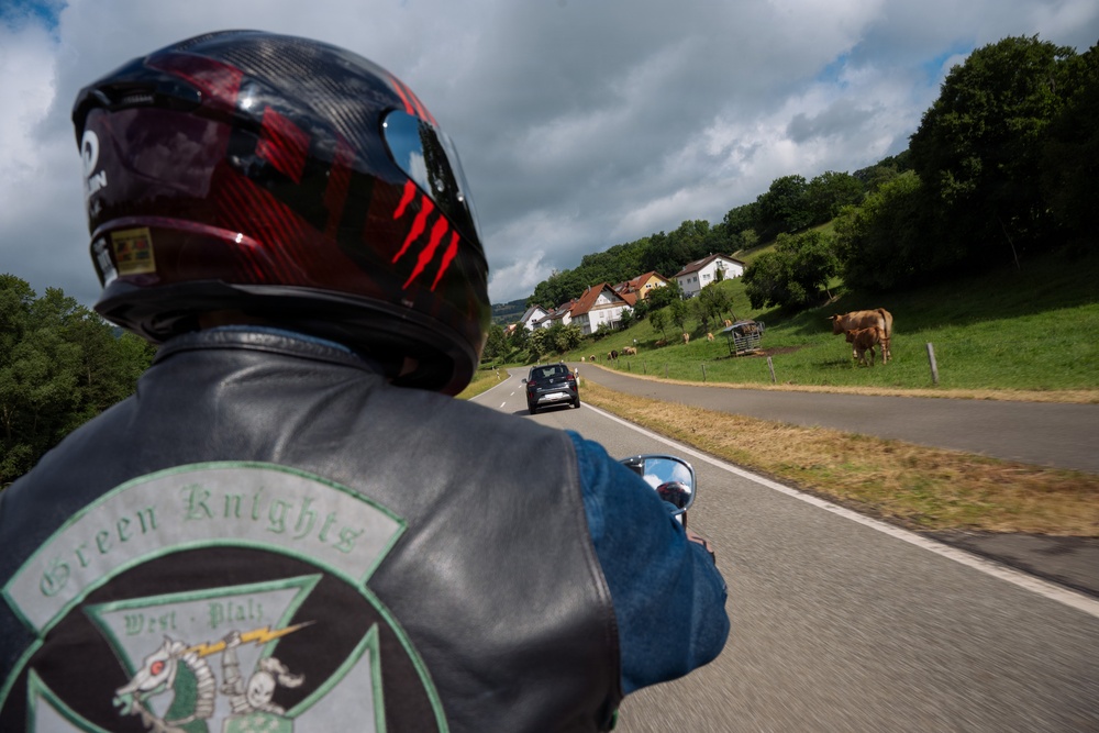 Building better riders, 86th AW hosts annual safety motorcycle mentorship ride