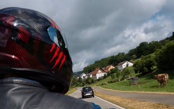 Building better riders, 86th AW hosts annual safety motorcycle mentorship ride