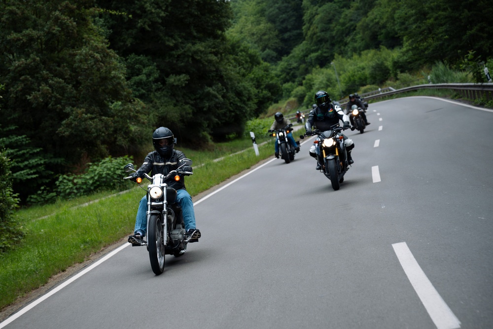 Building better riders, 86th AW hosts annual safety motorcycle mentorship ride