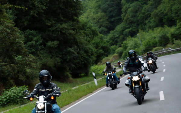 Building better riders, 86th AW hosts annual safety motorcycle mentorship ride
