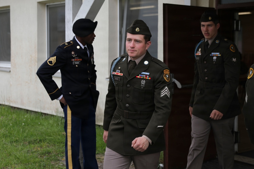 V Corps Best Squad Competition board prep