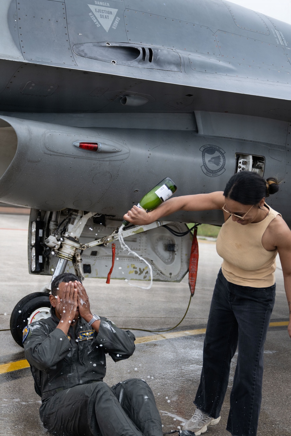 31 FW honors Aviano AB officers following final flights